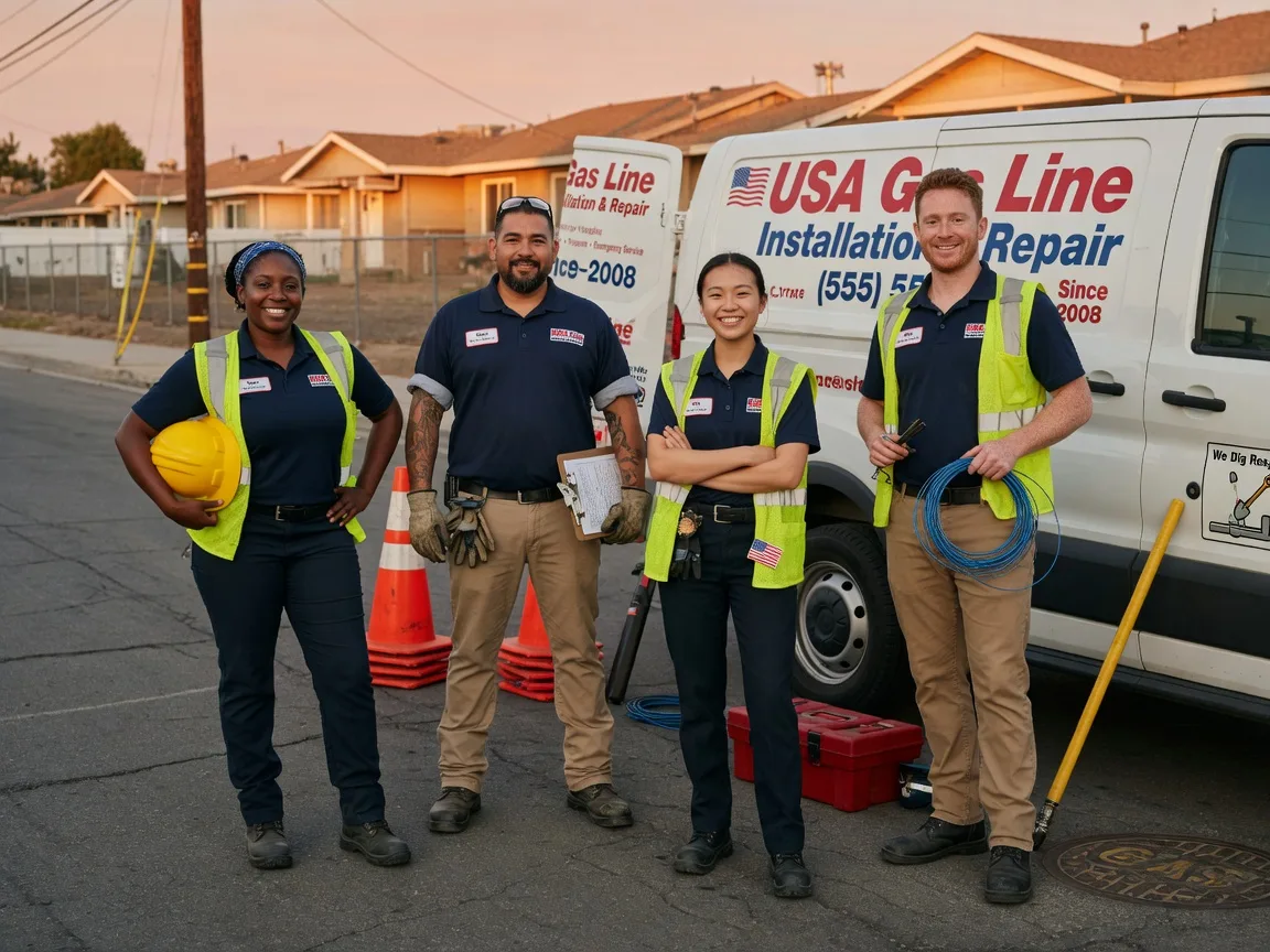 Gas Line Installation company in Nokomis, IL